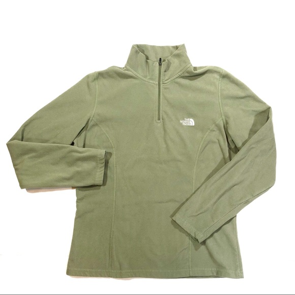 The North Face Sweaters - [The North Face] Women’s Green Pullover Fleece